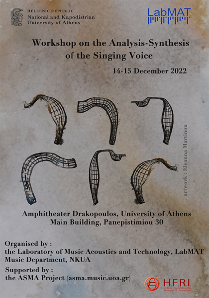 Workshop on the Analysis-Synthesis of the Singing Voice